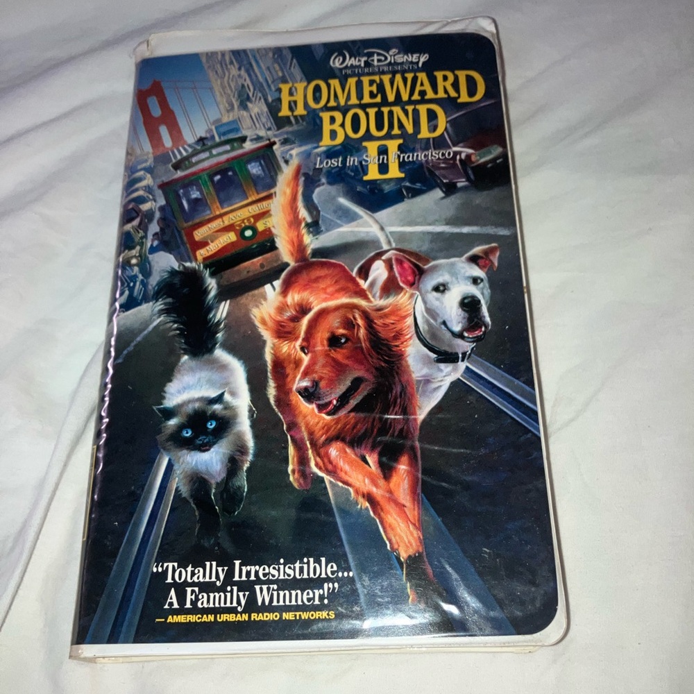 Homeward Bound II Lost in San Francisco VHS Tape